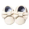 First Walker Solid PU Leather Crib Shoes