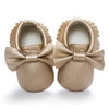 First Walker Solid PU Leather Crib Shoes