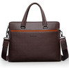 Young fashion  polo men briefcase pu leather business bag 14"  Crossbody laptop briefcase bag men's messenger travel bags
