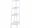 4-Tier Bookcase Bookshelf Leaning Wall Shelf Ladder Storage Display Furniture