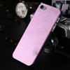 High Quality !! New Luxury Aluminum Metal Brush Case For iphone 5 5S 5G Hard Phone Back Cover Motomo Logo SGS03883
