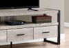 21.75" Taupe Particle Board, Hollow Core, & Black