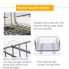 Kitchen Storage Bin Under Shelf Wire Rack Cabinet