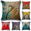DIDIHOU 1PC 3D Soft Cotton Linen Cushion Cover 3D