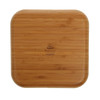 Natural Bamboo Plate 8" X 8" | 20,5 Cm X 20.5 Cm
