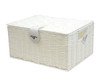 Arpan Resin Woven Storage Basket Hamper Set of 3