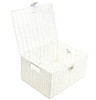 Arpan Resin Woven Storage Basket Hamper Set of 3
