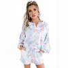 Lantern Long Sleeve Tie-dye Printed Sports Tracksuit