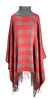 Turtle Neck Checkered Winter Poncho Sweater Pullovers With Fringes Turtle Neck Checkered Winter Poncho Sweater Pullovers With Fringes