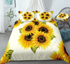 4 Sunflowers Bedding Set