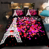 Splashing Ink Tower Bedding Set