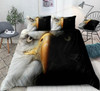 Black and White Eagle Bedding Set