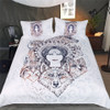 Woman Wolf Bedding Set