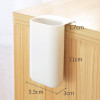 Creative Pasteable Pen Holder Desktop Storage Boxes Desk Pen Pencil Organizer Office Sundries Storage School Stationery Holders