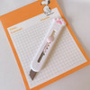 MINKYS Kawaii Mini Pocket Cat Paw Art Utility Knife Express Box Knife Paper Cutter Craft Wrapping Refillable Blade Stationery