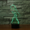 Ballerina Night Light LED 3D Lamp Ballet Girl Home Decor Bedroom  Sleep Light Fixture