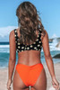 DAISY KNOTTED V-NECK BIKINI