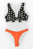 DAISY KNOTTED V-NECK BIKINI