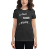 Mama needs WHISKEY - Women's size - 100% Cotton
