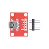 5V 100mA Mini USB Development Breakout Board Adapter Plate with 5 Pin Header for USB Mini-B Extension Board Module