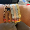 Cubic Zirconia Cross Bracelet