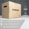 Synergee 3-in-1 Wood Plyo Boxes