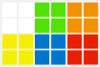 GAN 249 2x2 Sticker Set
