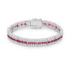 Balboa Red Cubic Zirconia Bracelet