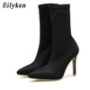 Eilyken Women's Fashion Socks Boots Eilyken Women's Fashion Socks Boots