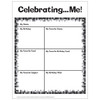 Celebrating Me Pixel Border Worksheet Free Printable