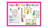 Sock Monkeys Numbers 0-120 Hats Off for Numbers! Bulletin Board Idea