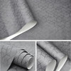 Luxury Black Gray Wallpaper Geometric Metallic Shapes Deluxe Solid Color Wall Paper For Living Room Bedroom Home Office Decor