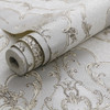 Luxury Golden White Grey Damask Wallpaper For Living Room Bedroom Walls Vinyl Vintage European Floral Wall Paper (10mtr Rolls) Luxury Golden White Grey Damask Wallpaper For Living Room Bedroom Walls Vinyl Vintage European Floral Wall Paper (10mtr Rolls)