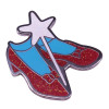 Dorothy's Glitter Ruby Shoes Enamel Pin Enamel Pin