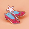 Dorothy's Glitter Ruby Shoes Enamel Pin Enamel Pin