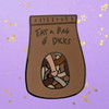 Bag Of Dicks Enamel Pin