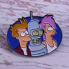 Fry, Bender And Leela Enamel Pin