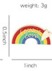 Love Is Love Rainbow Enamel Pin