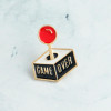 Game Over Enamel Pin