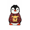 Merry Christmas Penguins Enamel Pins