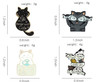 Life is Better with Cats Enamel Pins
