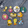 Homer With A Bigger Donut Iconic Simpsons Enamel Pin
