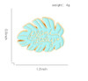 Monstera Plant Lady Enamel Pin