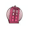 Doctor Who Pink Tardis Time Machine Enamel Pin
