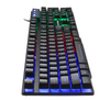 ThinkGame Backlight USB Wired Gaming Keyboard 2400DPI LED Mouse Combo with Mouse Pad