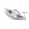 Abalone Feather Brooch