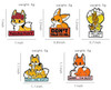Fox Quotations Enamel Pins