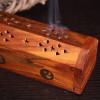 Elephant Wooden Incense Box