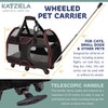Katziela Airline Approved Wheeled Pet Carrier