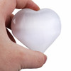 Selenite Heart Palm Stone